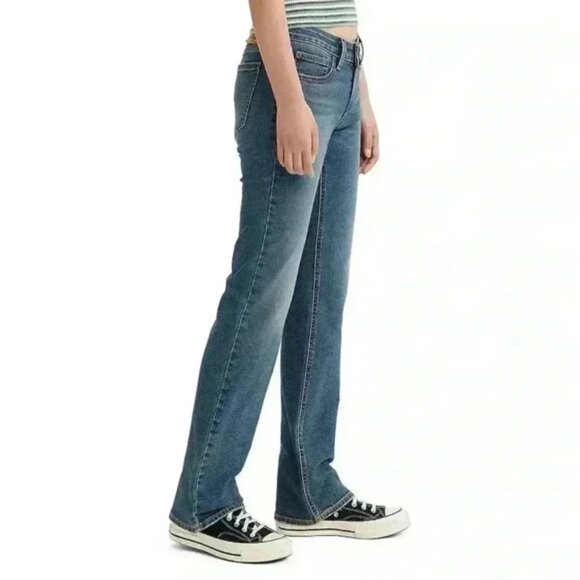 Levi’s Super Low Rise Bootcut Jeans Size 11 Medium Wash - Picture 10 of 10
